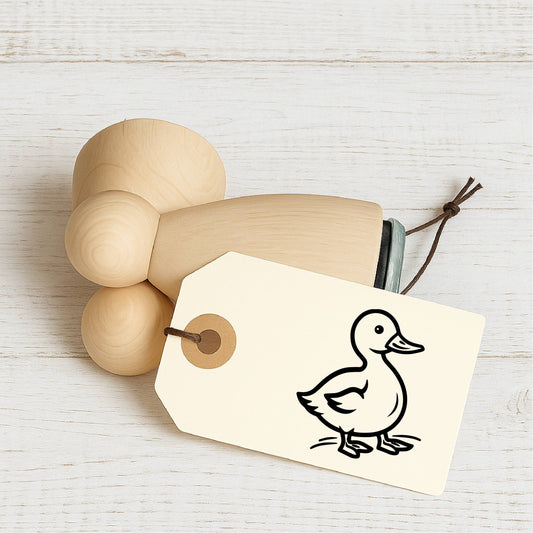 Stempidoo - Maxi Mini - Motivstempel - Schmetterling - Stempel zum Basteln von Karten, DIY, Papier, Stoffen