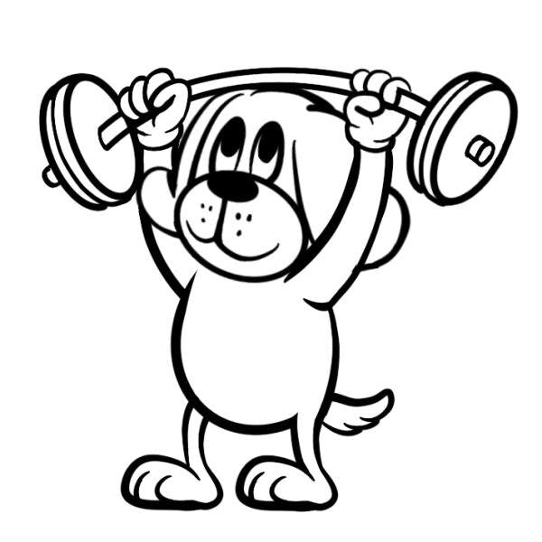 Stempidoo Fitness Bär Stempel 