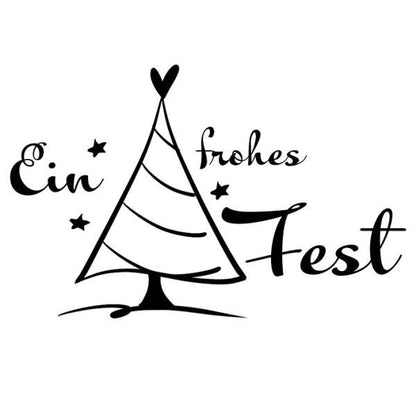 Stempidoo® - Ein frohes Fest - Motivstempel